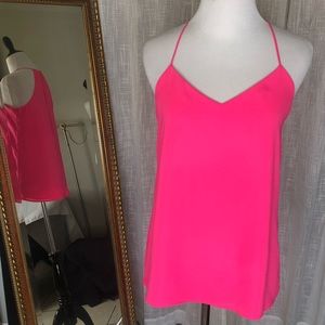Beautiful Neon pink/neon orange reversible tank top